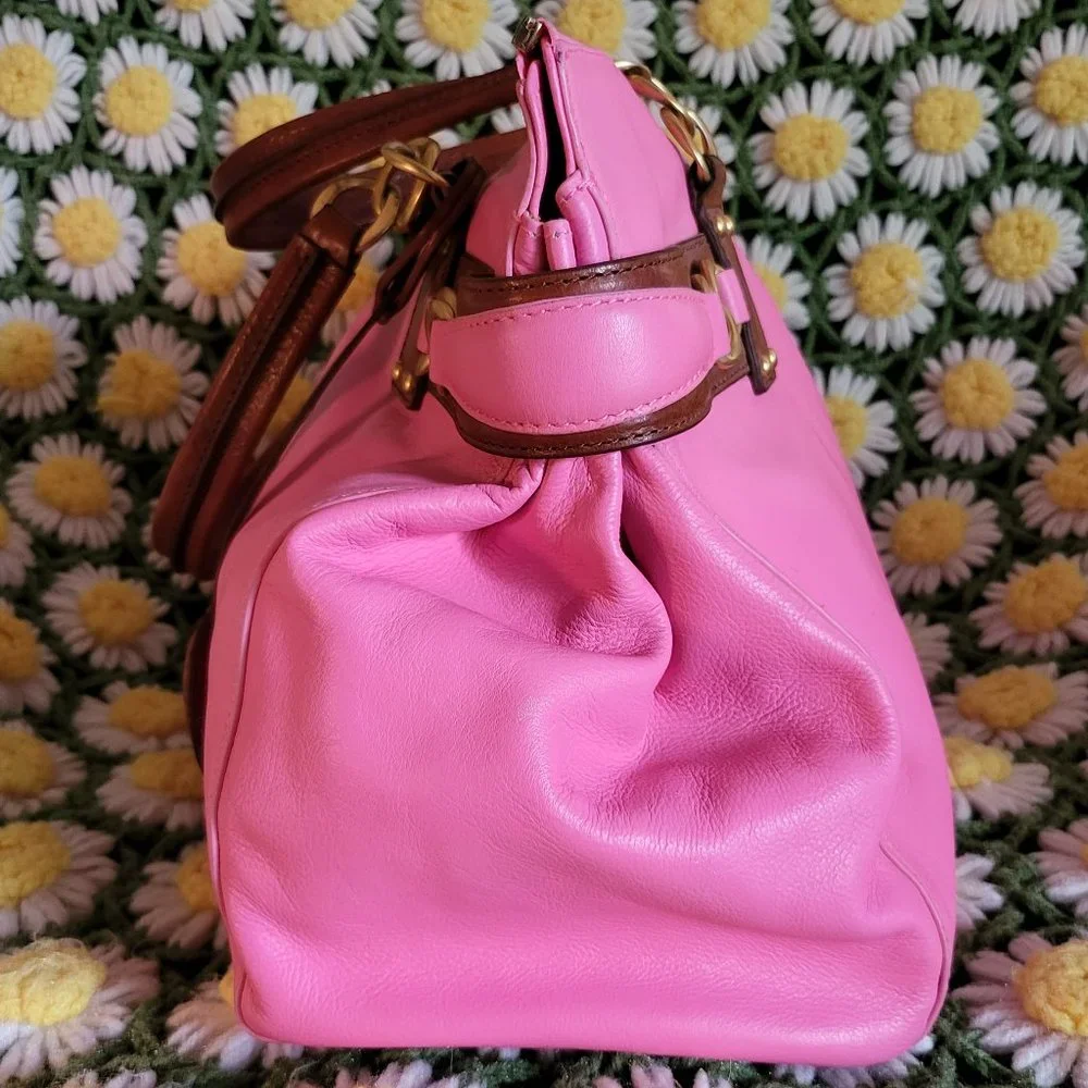 Juicy Couture Pink Leather Large Bag - Picture 4 of 16